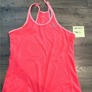 Like New! Adidas Women's Pink Tank Top